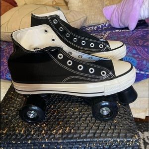 Unisex - sz 41 (EUR) Converse All Star style roller skates. Made by Ever Star.